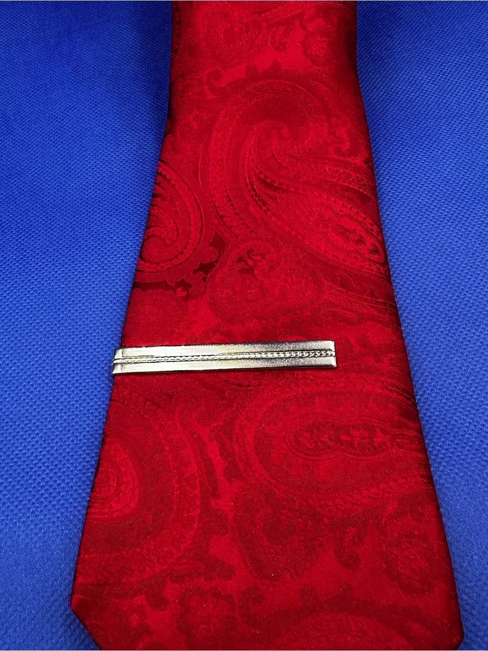 Gold Tone Engraved Center Design Tie Bar - MbTDGd1